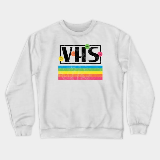 VHS Retro Crewneck Sweatshirt by Totally Major